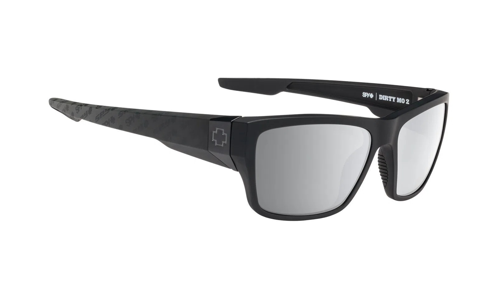 SpyOptic 670000 Sunglasses - Black Matte Logo Fade - view 4